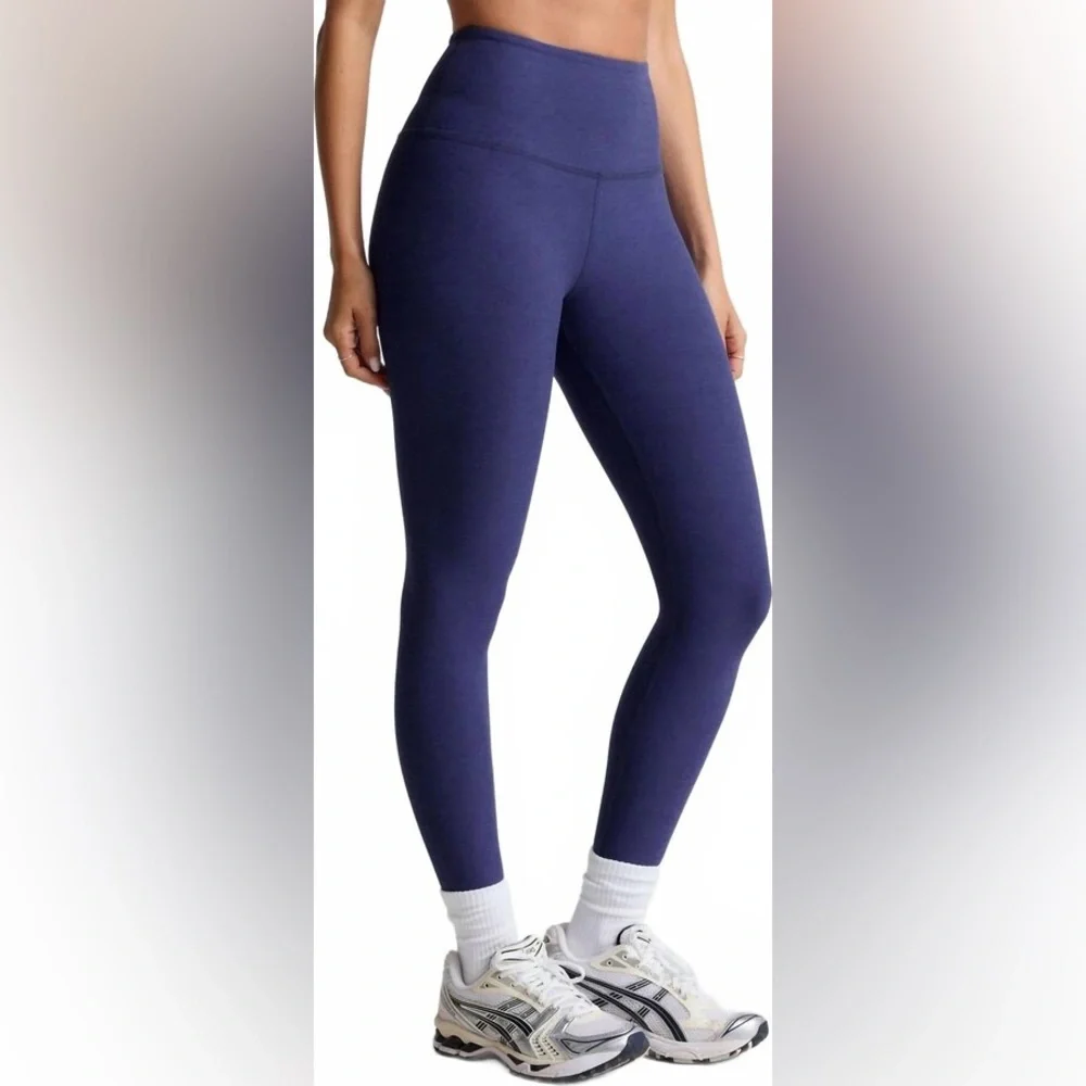 Beyond Yoga Eternal Blue Spacedye Caught In The Midi High Waisted Legging - Picture 2 of 8